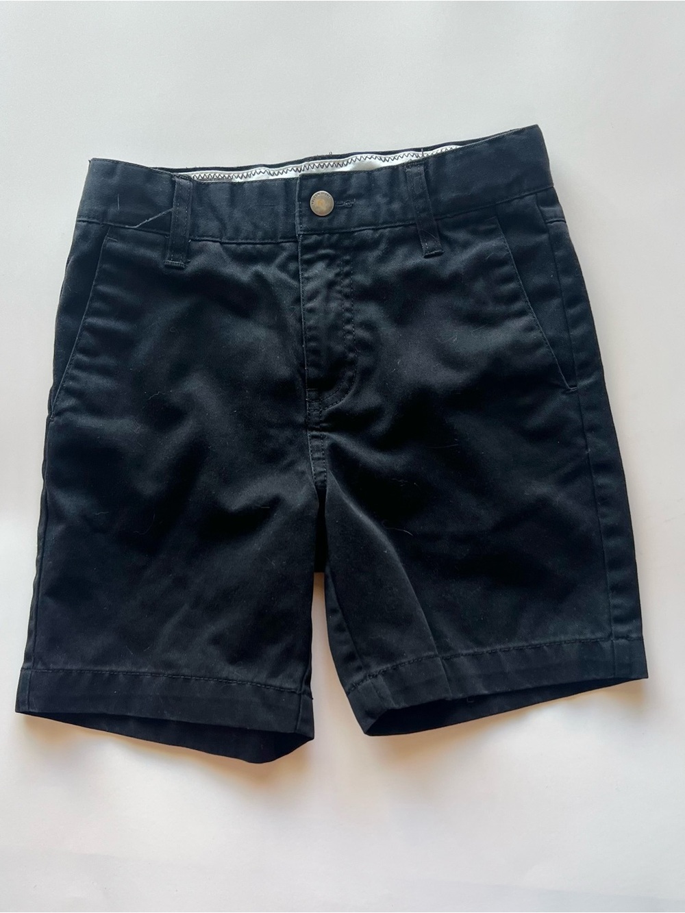 Boys 6 Volcom Black Chino Shorts